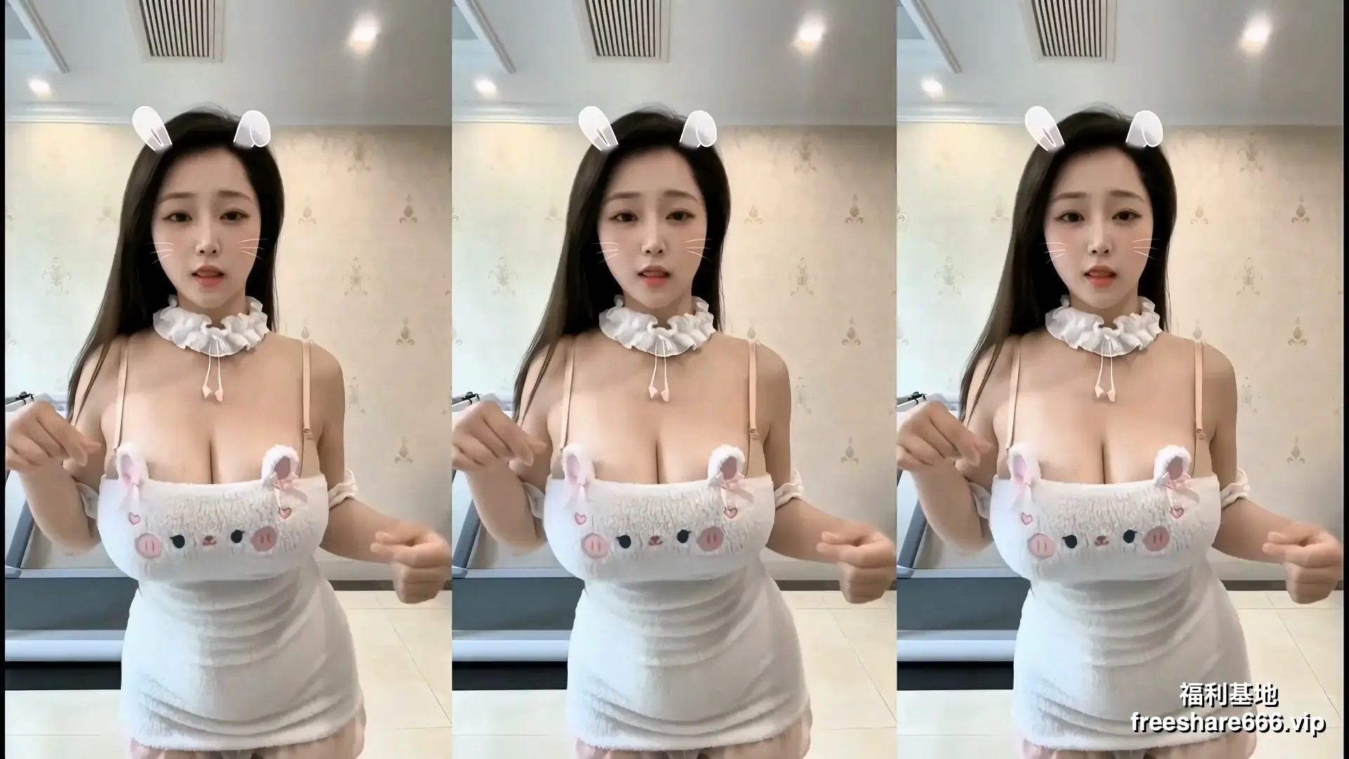 抖音成都朵朵  80万粉丝主播H杯巨乳真空诱惑6V/257M